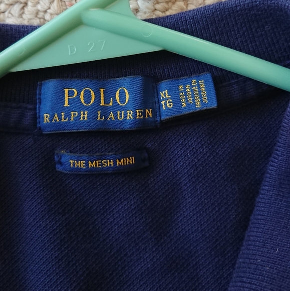 Polo Ralph Lauren The mesh Mini Navy short dress size XL - Picture 6 of 13